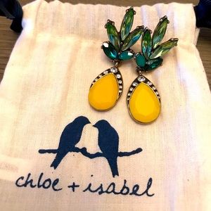 Chloe and Isabel Copacabana Pineapple Drop Earrings